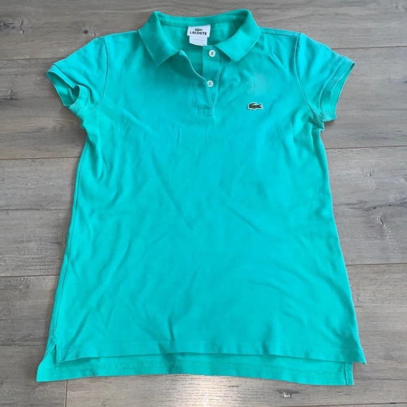 Lacoste Green Shirt Size 38 / Small - Picture 1 of 5